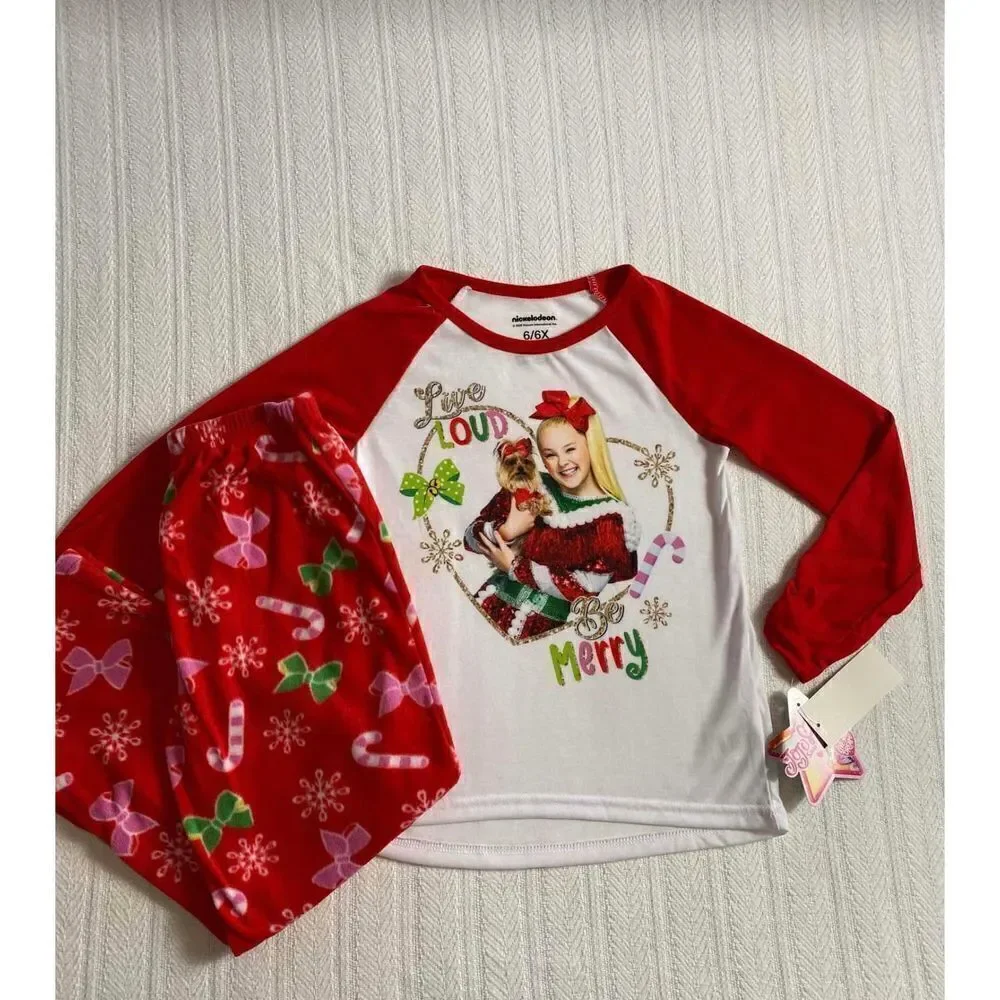 Disney Girls Size 10/12 Princes 2 Piece “Time To Sparkle” Pajama Set